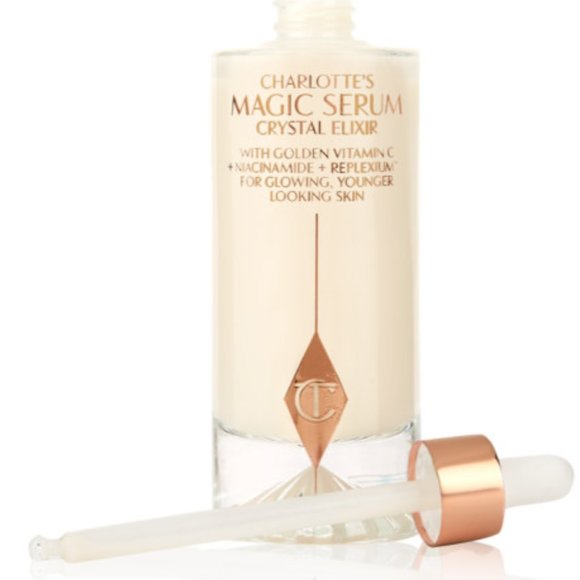 ✔️Charlotte's Magic Serum Crystal Elixir 1 oz / 30mL $85 Charlotte Tilbury NEW - Picture 3 of 8